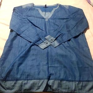 Gap Jean Shirt Dress/Tunic